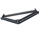 19 "1U STP Cat.6A blank patch panel 24 ports 610008