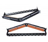 19 "1U UTP Cat 6A patch panel 24 ports 610009