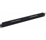 19 "1U UTP Cat.6 patch panel 12 ports 610040