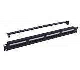 19 "1U UTP Cat.5e patch panel 24 ports 610073