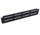 19 "2U UTP Cat.5e patch panel 48 ports 610075