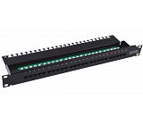 19 "1U telephone panel 25 ports 8P4C(5/4/3/6) 610084