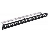 19 "1U STP cat5e blank patch panel 24 ports 610114