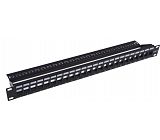 19 "1U UTP cat5e blank patch panel 24 ports 610119