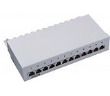 10 "1U STP cat5e patch panel 12 ports 610130