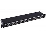 19 "1U STP cat6 patch panel 24 ports 610141