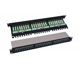 19 "1U STP cat5e patch panel 24 ports 610142