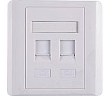 Face plate 2 port 630083