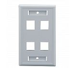 Face plate 4 port 630237