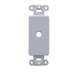 Decora insert plate 1 port 630250-1P