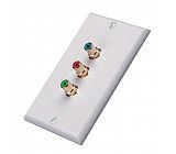 Decora wall plate 3*RCA 630251-3P