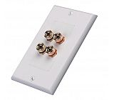 Decora wall plate  630252-4P