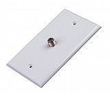 Coaxial wall plate 630280