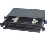 19" 1U fiber optical patch panel 680008