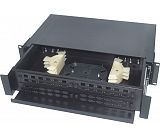 19" 2U fiber optical patch panel 680010