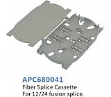 Fiber splice cassette 680041