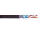 F/UTP Cat5e outdoor double jacket lan cable 100044